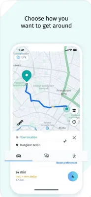 Скриншот приложения HERE WeGo - №4