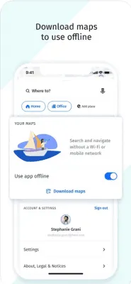 Скриншот приложения HERE WeGo - №6