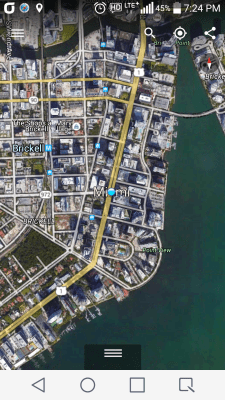 Скриншот приложения Simple GPS Coordinate Display - №3