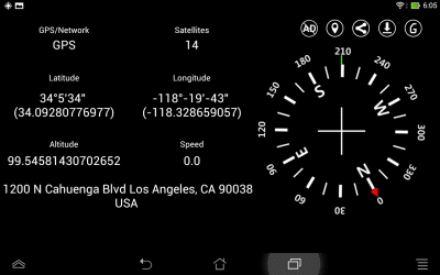 Скриншот приложения Simple GPS Coordinate Display - №12