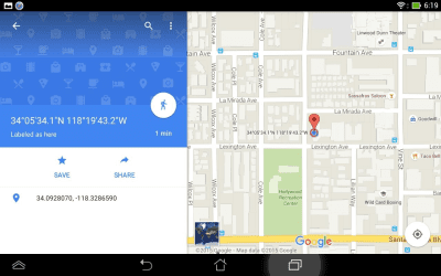 Скриншот приложения Simple GPS Coordinate Display - №13