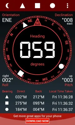 Скриншот приложения Digital Field Compass - №6