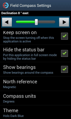 Скриншот приложения Digital Field Compass - №8