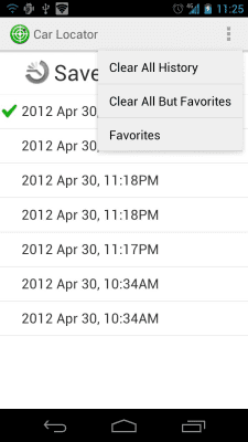 Скриншот приложения Car Locator TRIAL - №8