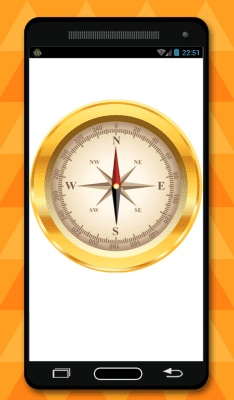 Скриншот приложения compass app free - №2