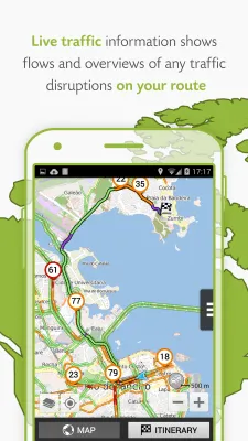 Скриншот приложения Wisepilot GPS-навигатор - №2