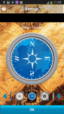 Скриншот приложения Compass Pro for Android - №3