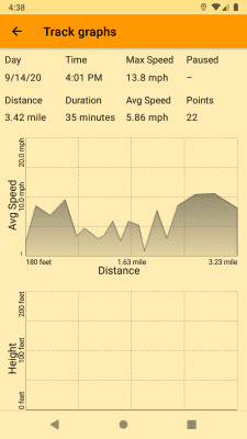 Скриншот приложения Open GPS Tracker - №5