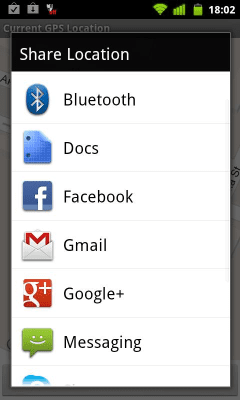 Скриншот приложения Current GPS Location - №3