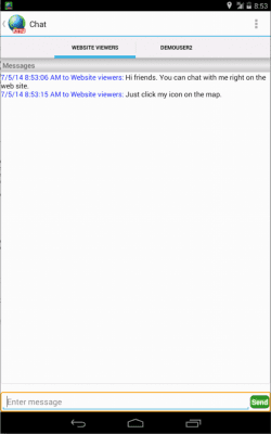 Скриншот приложения Real-Time GPS Tracker 2 - №3