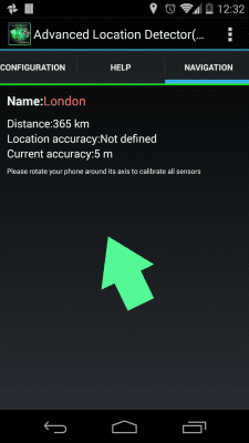 Скриншот приложения Location Detector (GPS) - №2