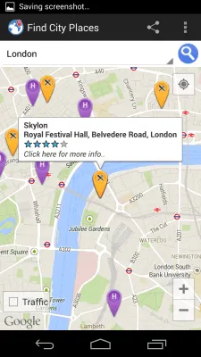 Скриншот приложения Find City Places - №3