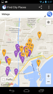 Скриншот приложения Find City Places - №7