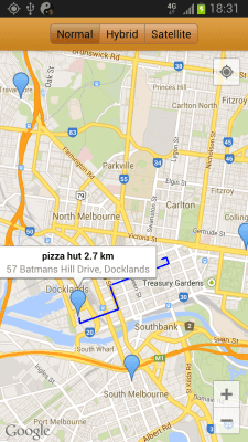 Скриншот приложения Find Fast Food (Food Locator) - №3