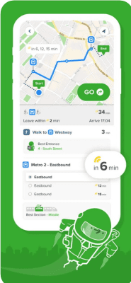 Скриншот приложения Citymapper - the Ultimate Transit App - №4