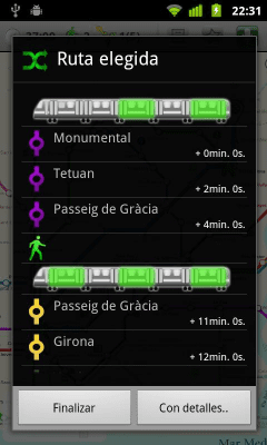 Скриншот приложения Барселона (Metro 24) - №2