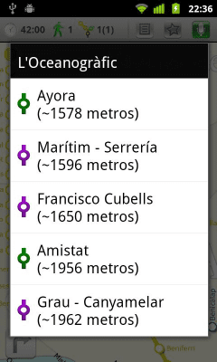 Скриншот приложения Валенсия (Metro 24) - №2