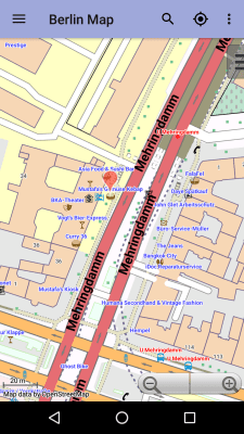 Скриншот приложения Берлин: Офлайн карта - №5