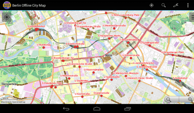 Скриншот приложения Берлин: Офлайн карта - №7