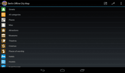 Скриншот приложения Берлин: Офлайн карта - №8