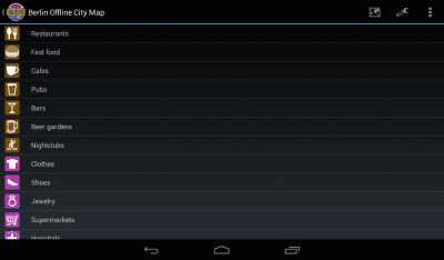Скриншот приложения Берлин: Офлайн карта - №9