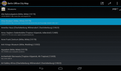 Скриншот приложения Берлин: Офлайн карта - №12