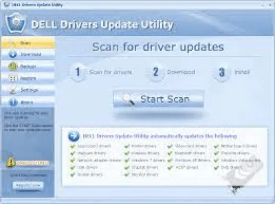 Скриншот приложения DELL Drivers Update Utility - №1