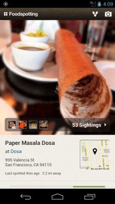 Скриншот приложения Foodspotting - №4