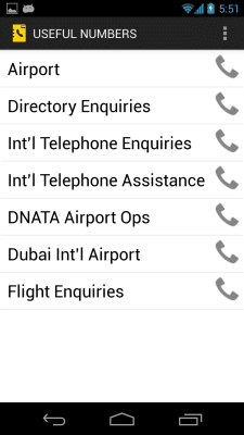 Скриншот приложения Dubai Phone Directory - №5