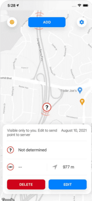 Скриншот приложения Детектор камер скорости - №4