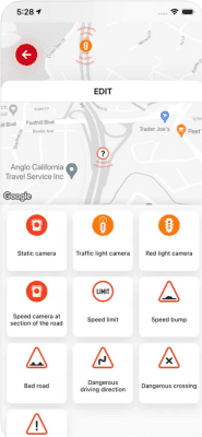 Скриншот приложения Детектор камер скорости - №6