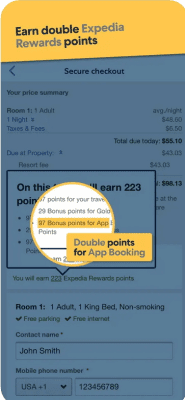 Скриншот приложения Expedia Hotels - №3