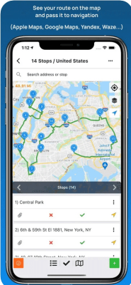 Скриншот приложения Routin планировщик маршрута - №3