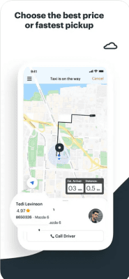 Скриншот приложения Gett (GetTaxi) – заказ такси онлайн - №4