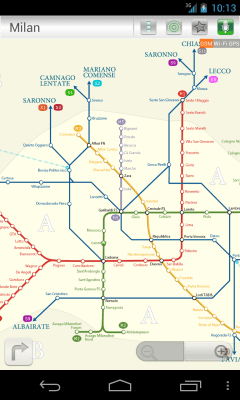 Скриншот приложения Милан (Metro 24) - №4
