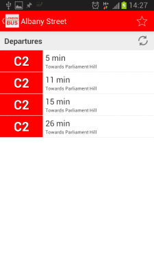 Скриншот приложения London Bus, Live bus status - №5