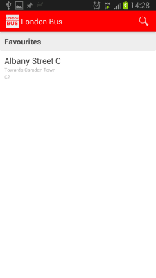 Скриншот приложения London Bus, Live bus status - №7