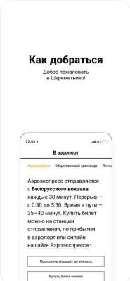 Скриншот приложения Sheremetyevo airport - №6