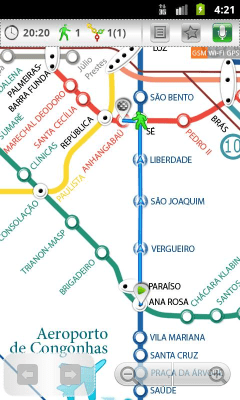 Скриншот приложения Сан-Паулу (Metro 24) - №2