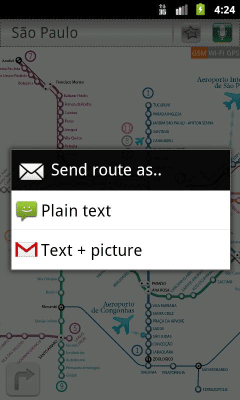 Скриншот приложения Сан-Паулу (Metro 24) - №7