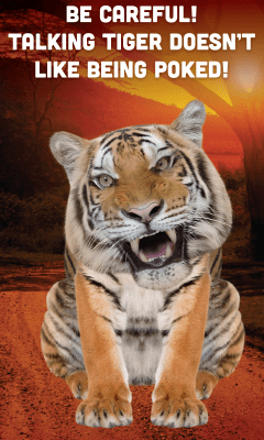 Скриншот приложения Talking Tiger - №4