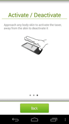 Скриншот приложения Fake stun gun - №3