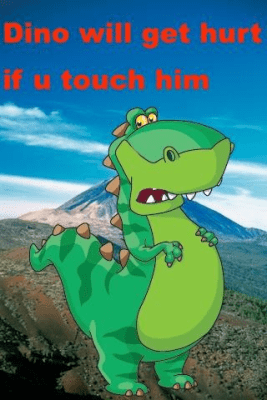 Скриншот приложения Talking Dinosaur - №4