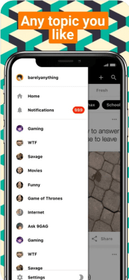 Скриншот приложения 9GAG - Best Funny App Ever - №3