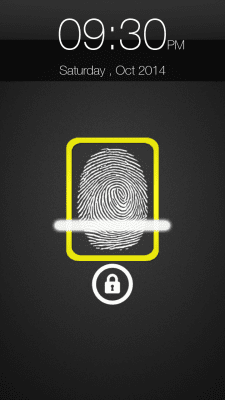 Скриншот приложения Fingerprint Screen Lock Prank - №2