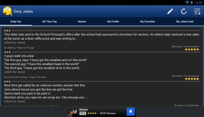 Скриншот приложения Funny Jokes - №3