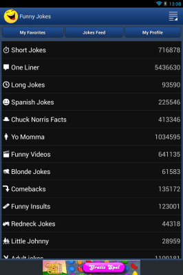 Скриншот приложения Funny Jokes - №4