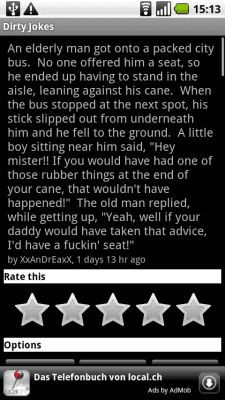 Скриншот приложения Dirty Jokes - №4
