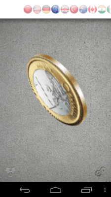 Скриншот приложения Coin Flip - №2