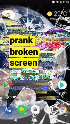 Скриншот приложения Broken Screen Crack Prank App - №2